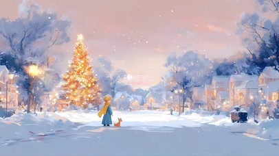 童话小镇圣诞节