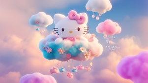 可爱kitty猫