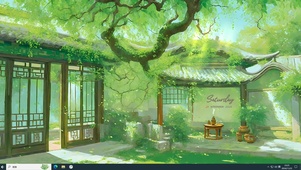 小院的春天