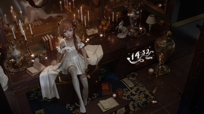 4K唯美性感白丝少女