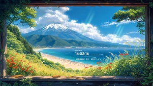 窗外的海
