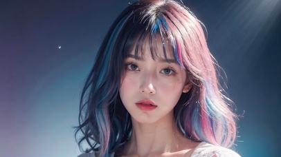 清纯可爱的美女