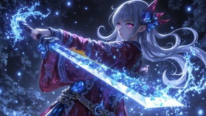 女剑士