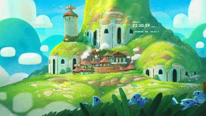 治愈清新夏日小岛