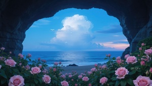 浪漫宁静花海