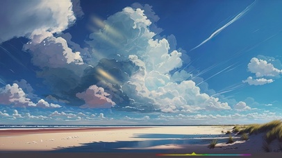 海滩