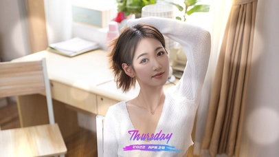 来自美少女的仰望