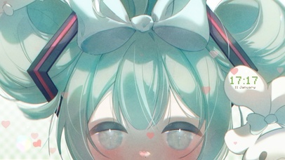可爱冒头初音