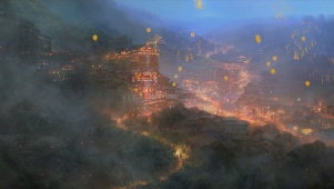 家家户户灯火