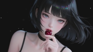 cherry-短发女孩