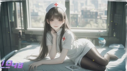 她的目光像春日的暖阳