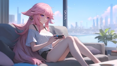 惬意的休闲时光