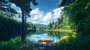 湖山春韵 护眼