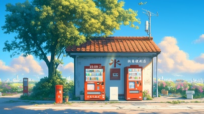 街角商店 治愈