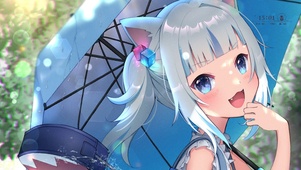 夏日水花猫羽雫