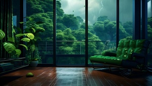 静心 观雨4K	