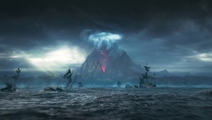 魔山爆发