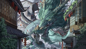 国风神话青龙降世