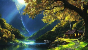 巨树小屋秋