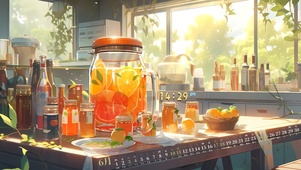 冰爽柠檬夏日	