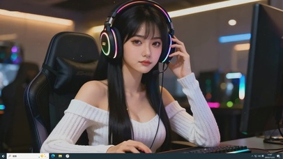 清纯电竞姐姐