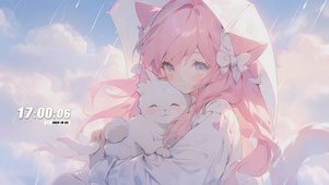 猫咪与女孩