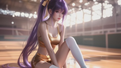 可爱啦啦队队长