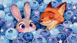 朱迪尼克蓝莓壁纸