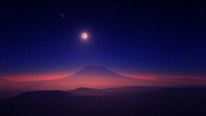 朦胧的月亮