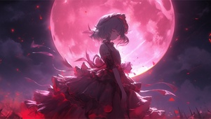 月下少女