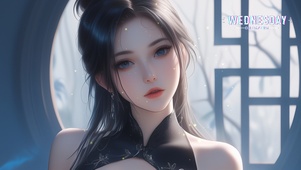 她的笑靥如花