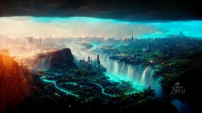 4K唯美治愈丛林城市