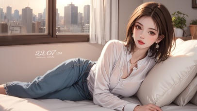 短发纯欲系女孩