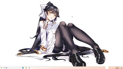 二次元黑丝 长发 高雄