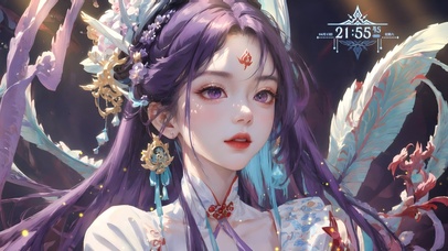 4K唯美古装清纯少女