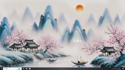 樱涧幽居-桌面主题