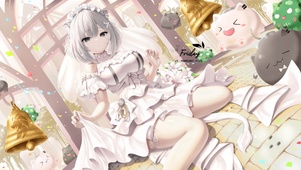 婚纱美少女