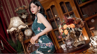 4K优雅旗袍美女