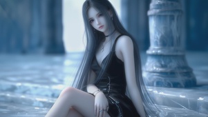 甜美可爱女孩