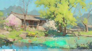 破旧小屋-桌面主题