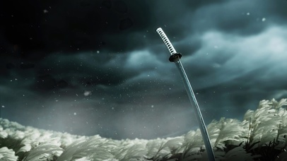 动漫场景  刀剑