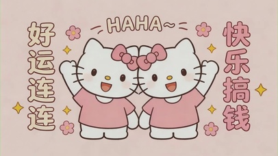 hello Kitty快乐搞钱