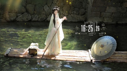 4k清纯古风美女