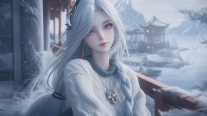 甜美治愈萌系少女