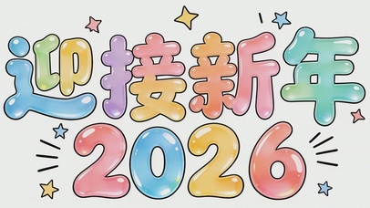 迎接新年2026