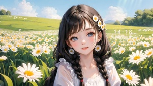 草原少女