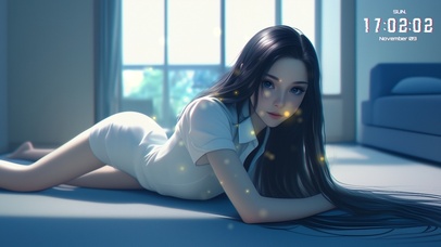 绾发如云，珠翠暗落香风里