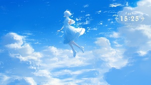 唯美云端少女