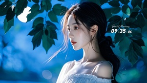 清凉夏日少女
