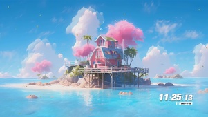 海岛小屋